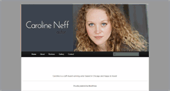 Desktop Screenshot of carolineneff.com